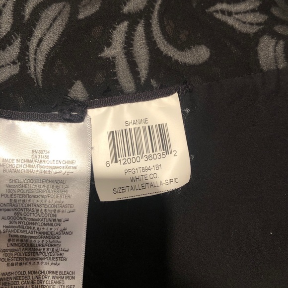 BCBG floral peplum top - Picture 6 of 6